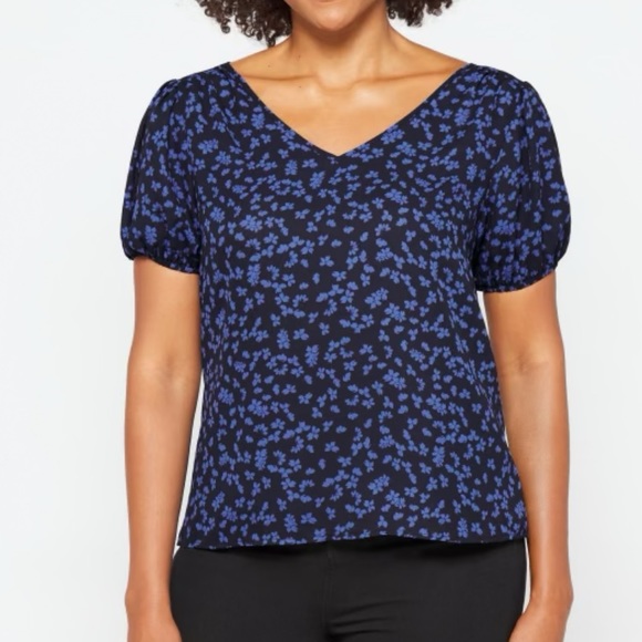 Michelle Tie Back Blouse - Picture 1 of 6